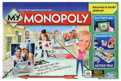 Hasbro - My Monopoly, az én Monopolym társasjáték (824815)