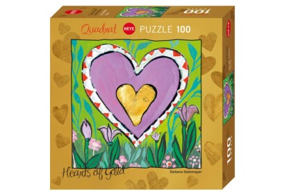 Heye 29764 - Quadrat puzzle - Hearts of Gold -  Spring - 100 db-os puzzle