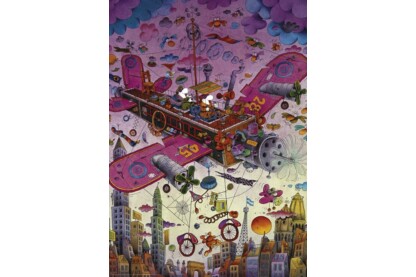 Heye 29887 - Triangular puzzle - Fly with Me!, Mordillo - 1000 db-os puzzle