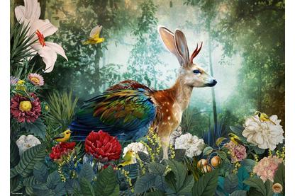 Heye 29979 - Fauna Fantasies - Jackalope, Sanchez - 1000 db-os puzzle