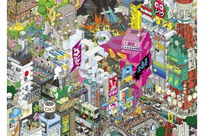 Heye 29981 - Pixorama - Tokyo Quest - 1000 db-os puzzle