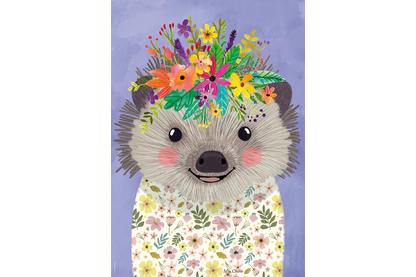 Heye 29952 - Floral Friends - Funny Hedgehog - 500 db-os puzzle