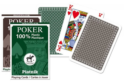 Piatnik - 100% Plasztik Póker kártya
