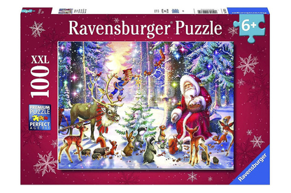 Ravensburger 12937 - Erdei karácsony - 100 db-os XXL puzzle