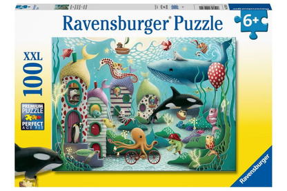 Ravensburger 12972 - Vízalatti csoda - 100 db-os XXL puzzle