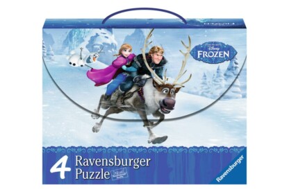 Ravensburger 07300 - Jégvarázs - 4 az 1-ben puzzle kofferben