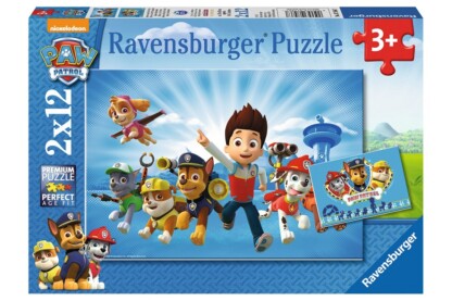 Ravensburger 07586 - Mancs őrjárat - 2 x 12 db-os puzzle