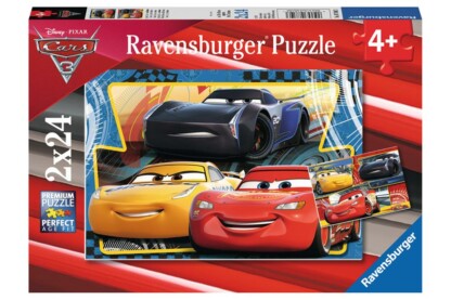 Ravensburger 07810 - Verdák 3 - McQueen, Ramirez, Storm - 2 x 24 db-os puzzle