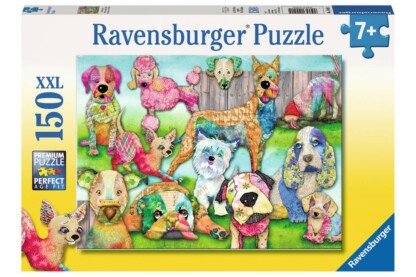 Ravensburger 10041 - Patchwork kutyák - 150 db-os XXL puzzle