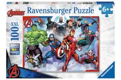Ravensburger 10808 - Avengers - Bosszúállók - A csapat - 100 db-os XXL puzzle