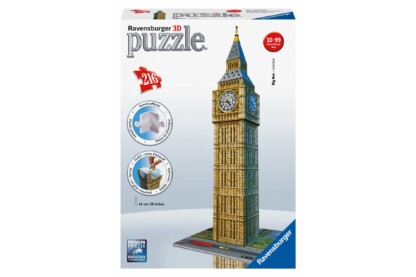 Ravensburger 12554 - Big Ben - London - 216 db-os 3D puzzle