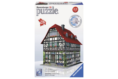 Ravensburger 12572 - Középkori házikó - 216 db-os 3D puzzle