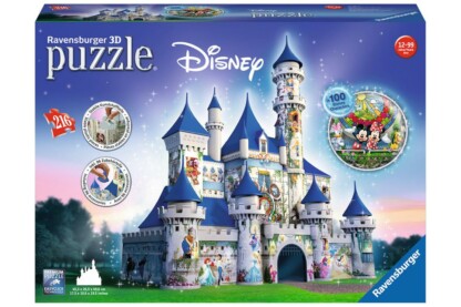 Ravensburger 12587 - Disney kastély - 216 db-os 3D puzzle 