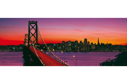 Ravensburger 15104 - Panoráma puzzle - Oakland Bay Bridge - San Francisco - 1000 db-os puzzle