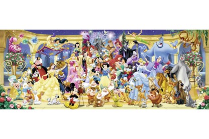 Ravensburger 15109 - Panoráma puzzle - Disney csoportkép - 1000 db-os puzzle