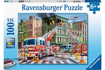 Ravensburger 100 db-os XXL puzzle - Tűzoltóautók (13329)