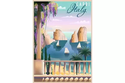 Ravensburger 17615 - Postcard from Capri - 1000 db-os puzzle