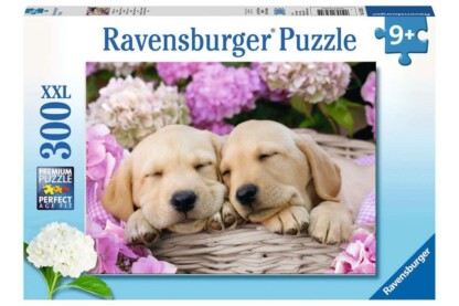 Ravensburger 13235 - Édes kutyusok - 300 db-os XXL puzzle