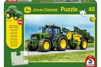 Schmidt 55625 - Traktor 6630 mit Feldspritze, John Deere - 40 db-os puzzle