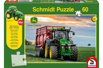 Schmidt 56043 - Traktor 8370R, John Deere - 60 db-os puzzle
