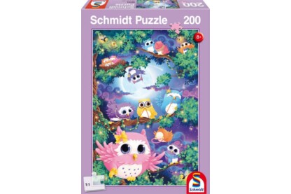 Schmidt 56131 - In Owl Wood - 200 db-os puzzle