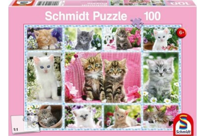 Schmidt 56135 - Kittens - 100 db-os puzzle