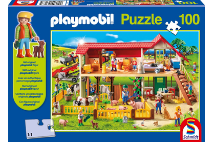 Schmidt 56163 - Playmobil puzzle - Bauernhof - 100 db-os puzzle