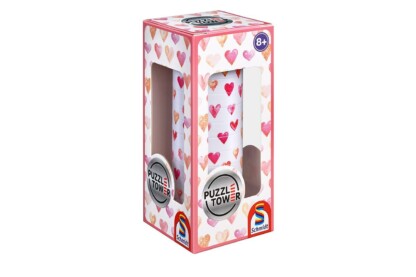 Schmidt 56906 - Hearts - 10 db-os Tower puzzle