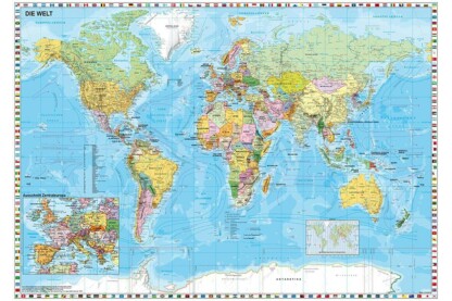 Schmidt 58289 - The World - 1500 db-os puzzle