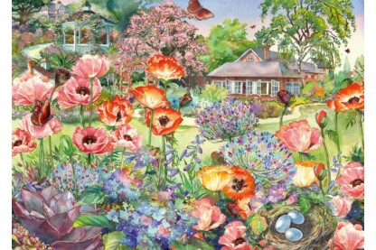 Schmidt 1000 db-os puzzle - Blooming garden (58975)