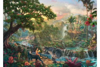 Schmidt 59473 - Disney - The Jungle Book, Kinkade - 1000 db-os puzzle
