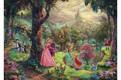 Schmidt 59474 - Disney - Sleeping Beauty, Kinkade - 1000 db-os puzzle