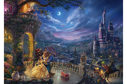 Schmidt 59484 - Disney - Beauty and the Beast - Dance in the Moonlight, Kinkade - 1000 db-os puzzle