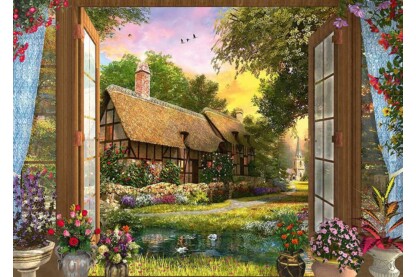Schmidt 59591 - View of the Cottage, Dominic Davison - 1000 db-os puzzle