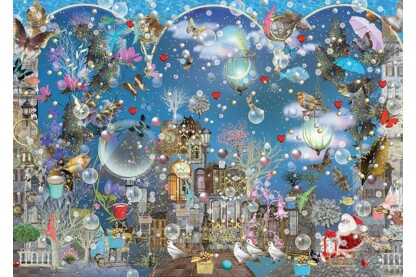 Schmidt 1000 db-os puzzle - Blue Night Sky,  Ilona Reny (59947)