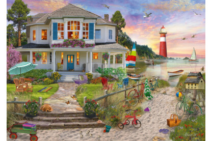 Schmidt 1000 db-os puzzle - The Beach house (58990)