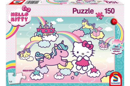 Schmidt 150 db-os puzzle - Kitty’s unicorn, with glitter-effect (56408)