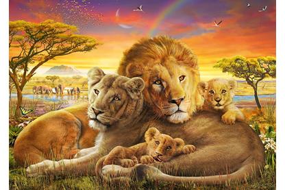 Schmidt 1000 db-os puzzle - Loving Lions (58987)