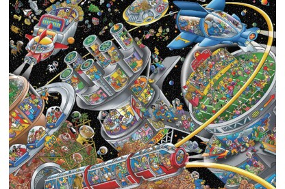 Schmidt 1000 db-os puzzle - Space Colony (59967)