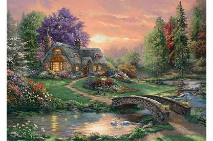 Schmidt 1000 db-os puzzle - Sweetheart Retreat (59937)