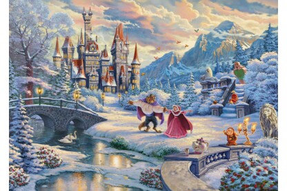 Schmidt 1000 db-os puzzle - Disney Beauty and the Beast‘s Winter Enchantment (59671)