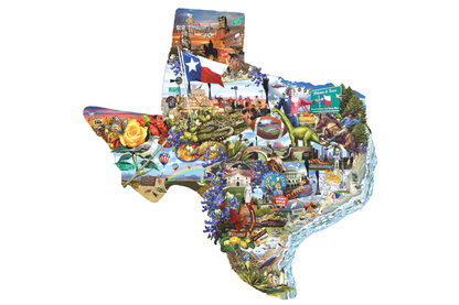 SunsOut 95373 - Welcome to Texas - Lori Schory - 1000 db-os puzzle