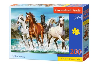 Castorland B-222056 - Hív a természet - 200 db-os puzzle