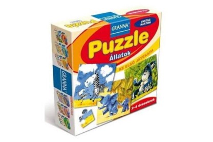 Az első játékaim - Puzzle - Állatok 