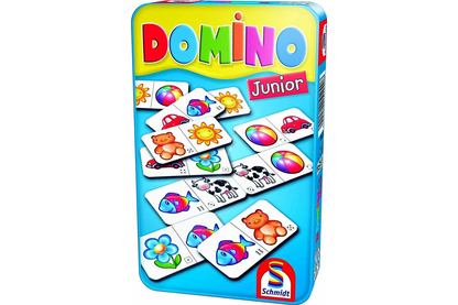 Schmidt - Domino Junior társasjáték fémdobozban