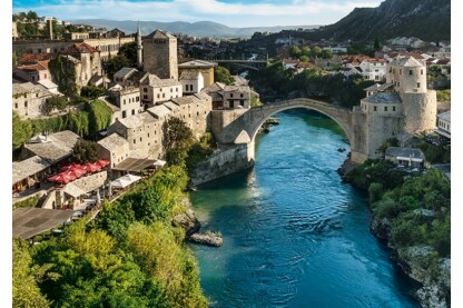 Trefl 10383 - Mostar, Bosznia-Hercegovina - 1000 db-os puzzle