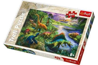 Trefl 13214 - Dinoszauruszok - 260 db-os puzzle