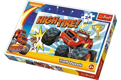 Trefl 14244 - Láng és a szuperverdák - A győztesek - 24 db-os Maxi puzzle