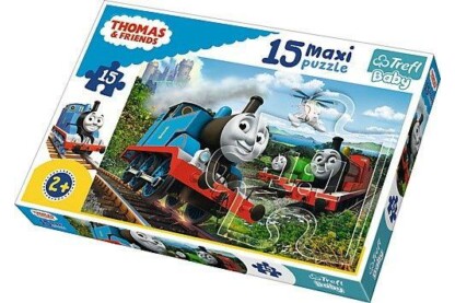 Trefl 14283 - Thomas és barátai - 15 db-os Baby puzzle