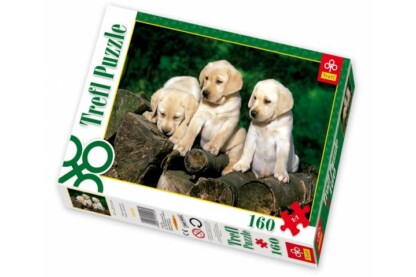 Trefl 15157 - Labrador kölykök - 160 db-os puzzle